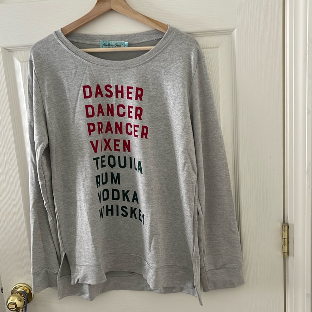 Christmas Top, Size Large
